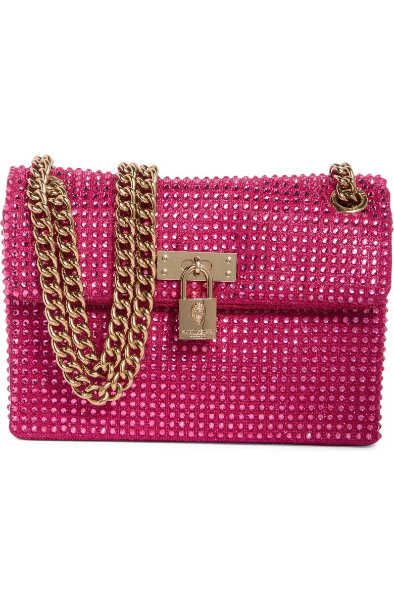 Kurt Geiger London Mini Brixton Shoulder Bag, Main, color, Fuchsia