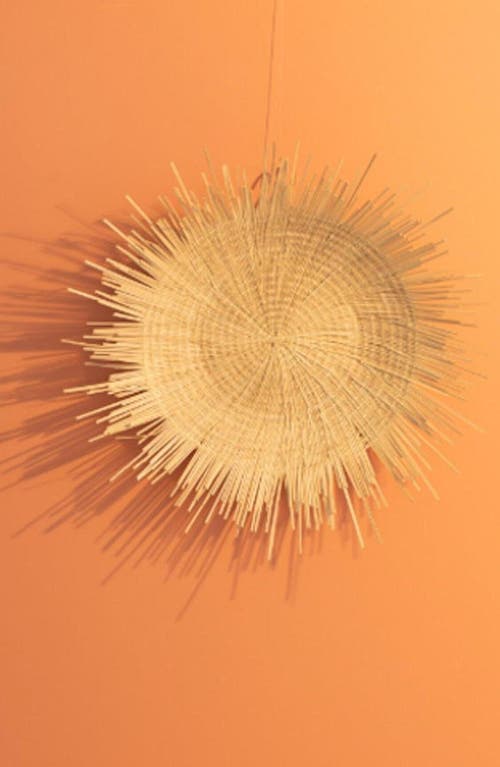 Mbare Sun Plate Wall Decor In Yellow