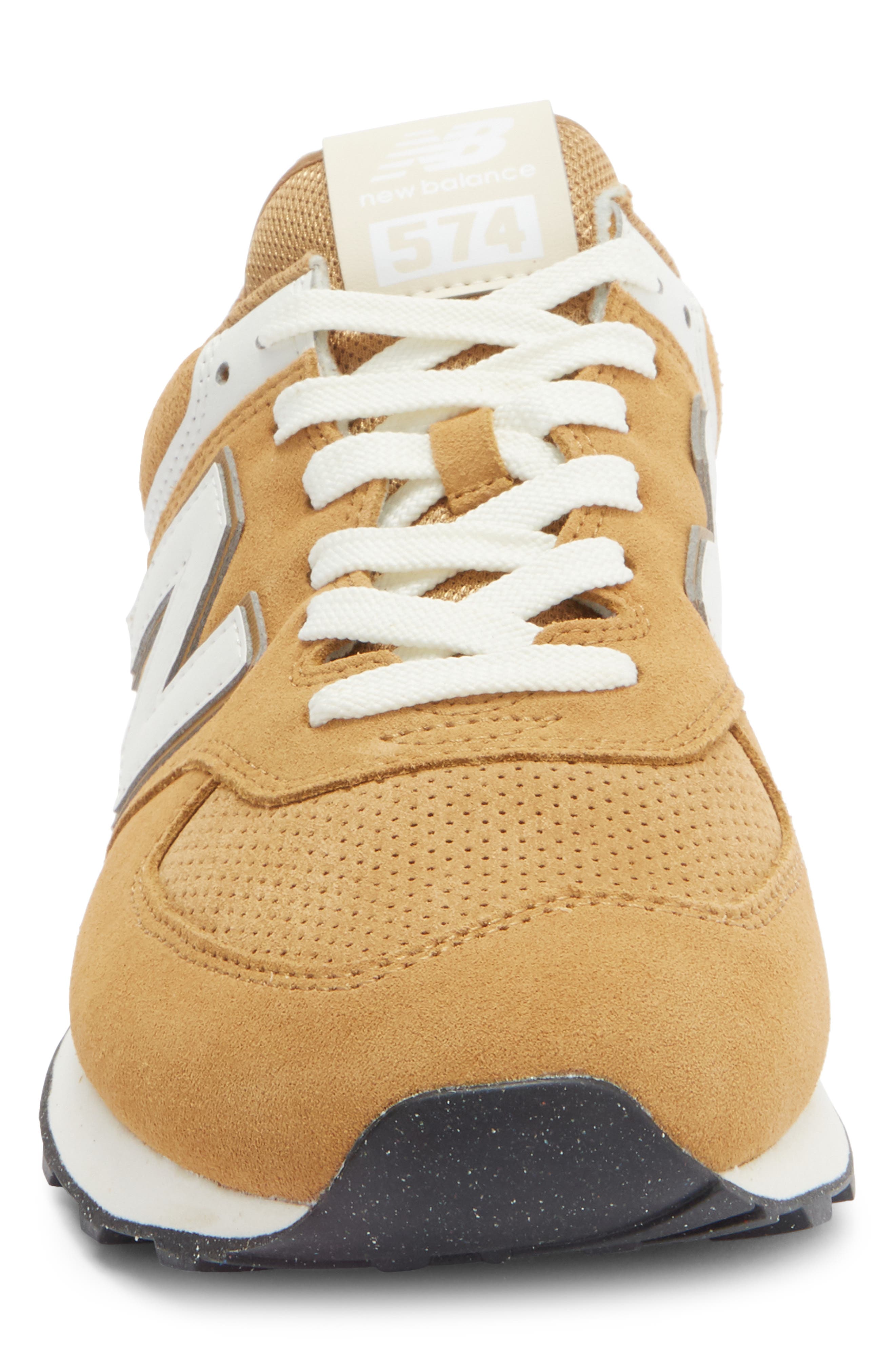 New Balance Gender Inclusive 574 Sneaker, Alternate, color, Desert Clay/ Sea Salt