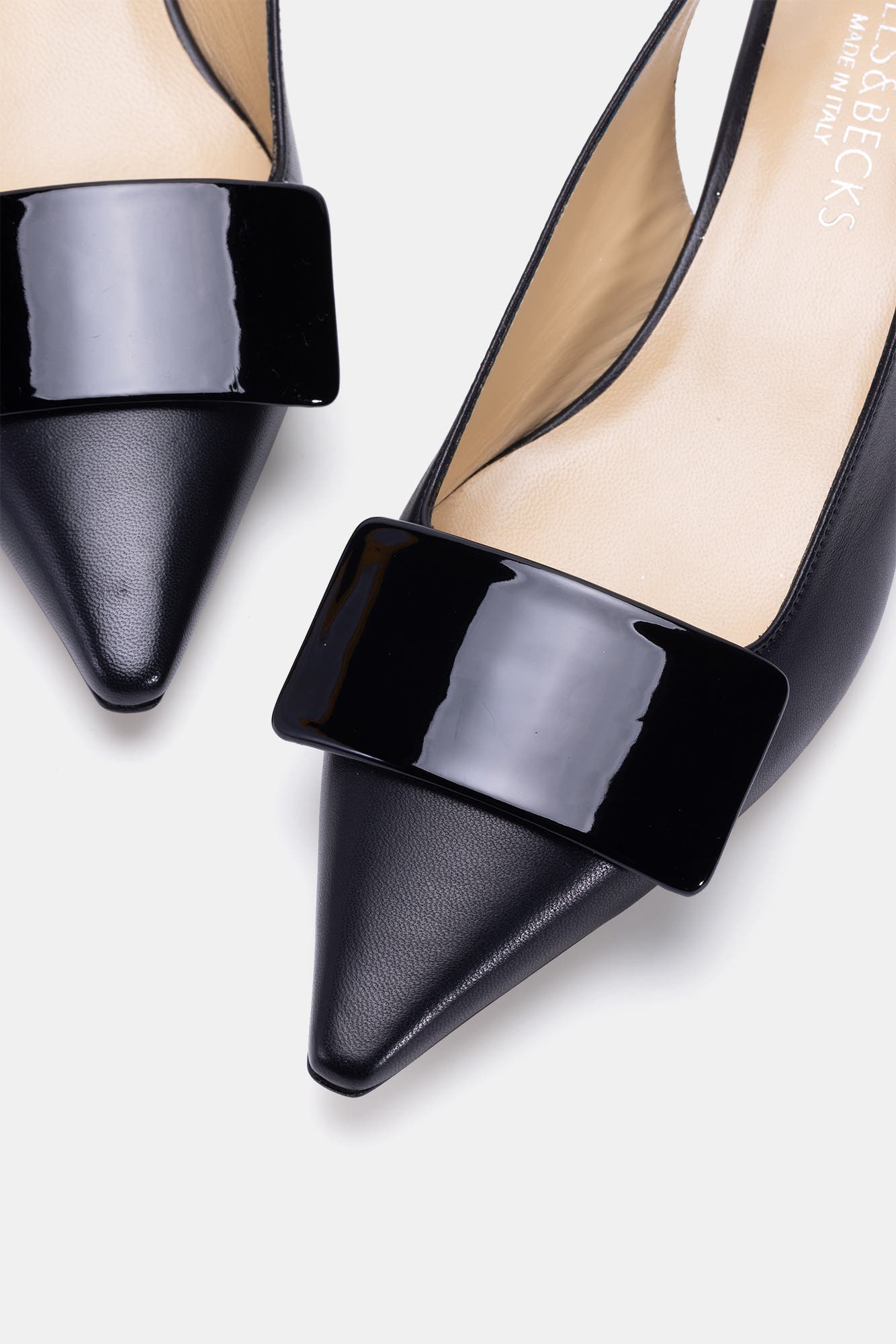 BELLS & BECKS Livia Pointy Toe Slingback with Tab, Alternate, color, 