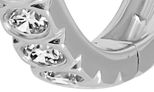 Bony Levy Bardot 18k Gold Diamond Hoop Earrings In 18k White Gold