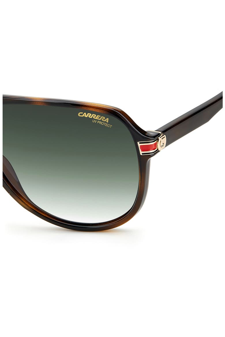 61mm Gradient Navigator Sunglasses, Alternate, color, HAVANA