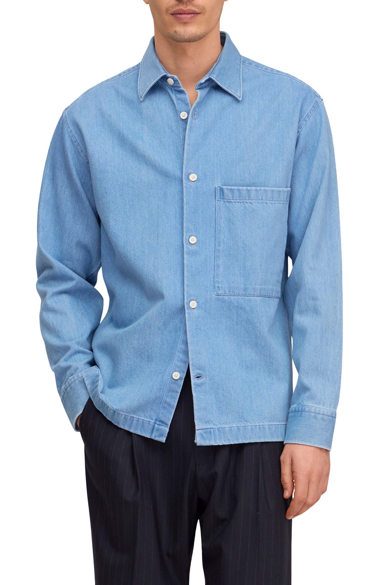 selected BLUE DENIM