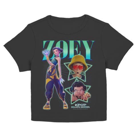 Junior's KPop Demon Hunters Your Idol Zoey  Graphic T-Shirt
