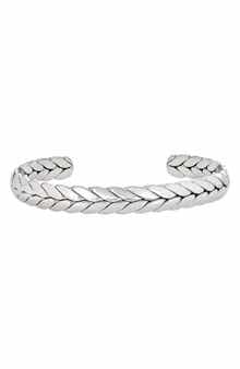 AMERICAN EXCHANGE Men's Stainless Steel Cuff Bracelet