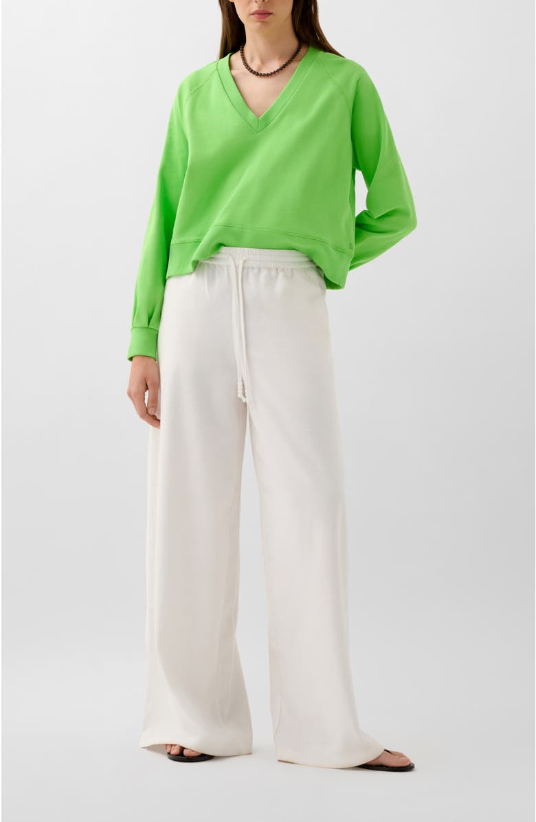 Scalpers Basic V Fade Sweater, Alternate, color, Green