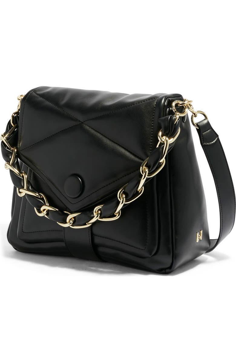 HOUSE OF WANT We Are Fearless Vegan Leather Crossbody Bag, Alternate, color,