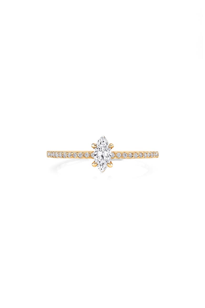 Marquise Cubic Zirconia Ring, Alternate, color, 18 KT YELLOW GOLD CLEAR CZ