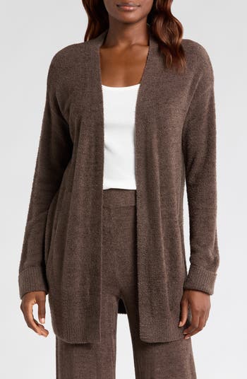 BAREFOOT DREAMS on sale CozyChic Lite Weekend Open Front Cardigan With Pockets Small