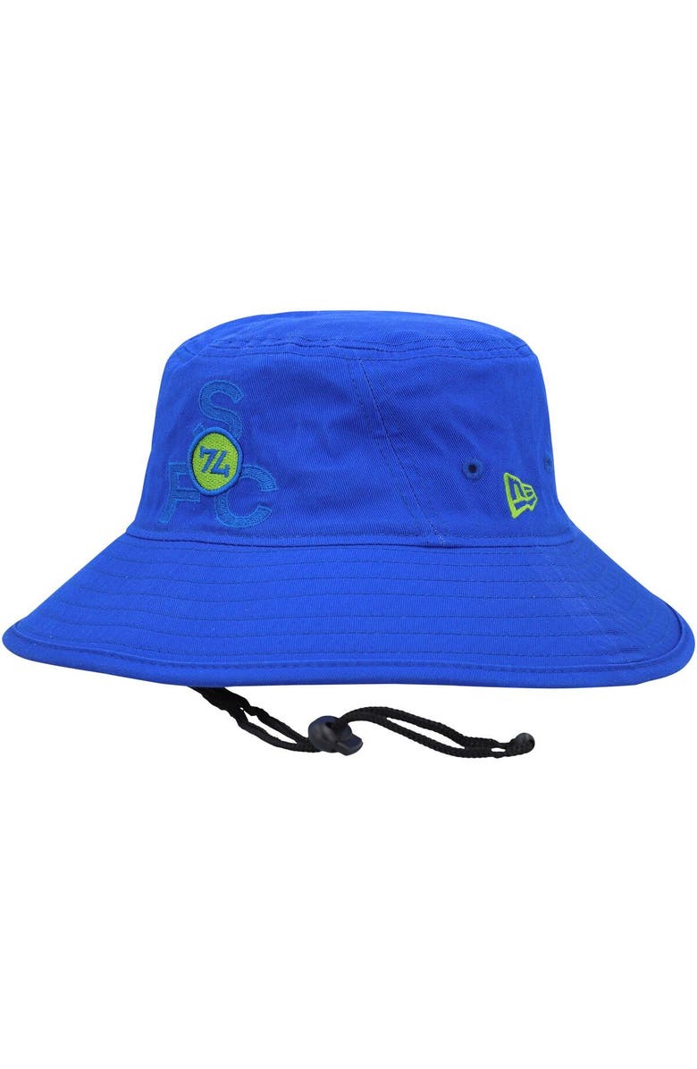 New Era Men's New Era Blue Seattle Sounders FC Kick Off Bucket Hat, Main, color, 