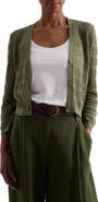 Seasalt Cornwall Sweet Day Pointelle Organic Cotton Cardigan