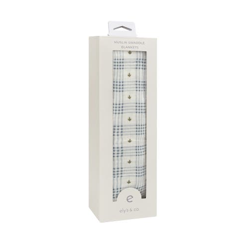 Ely's & Co. Cotton Floral Plaid Collection In Multi