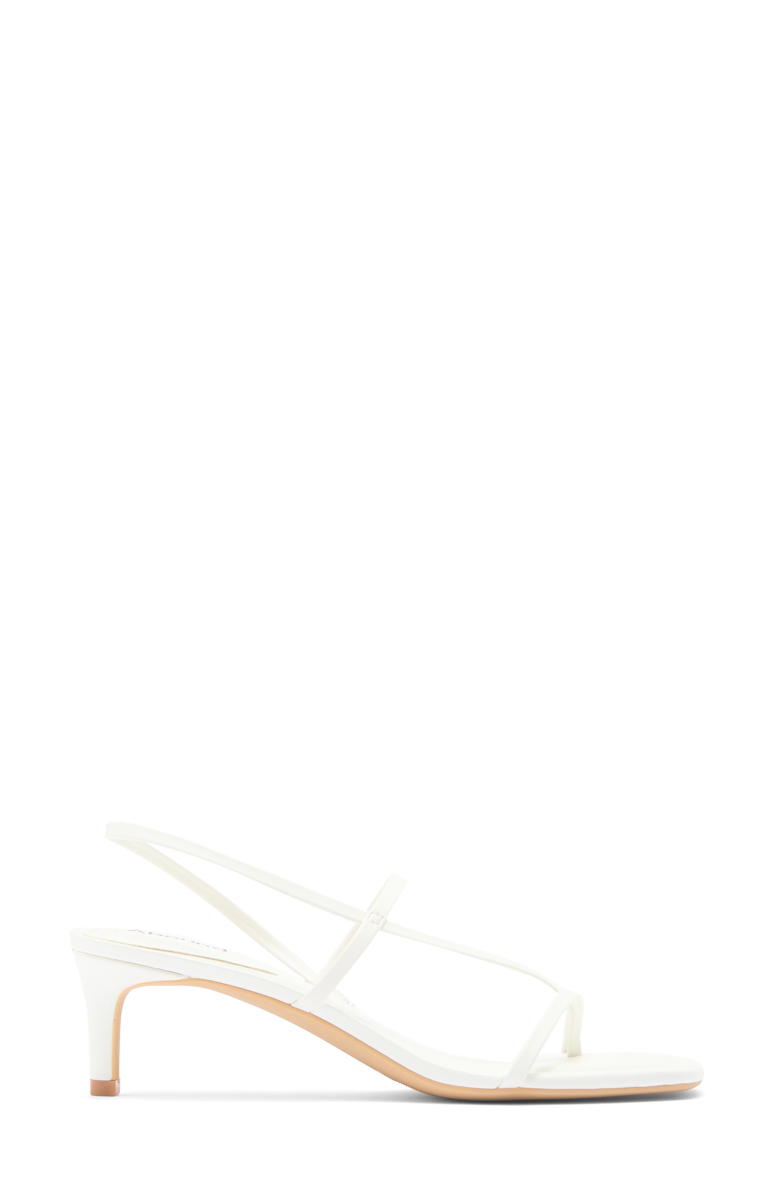 Abound Petra Kitten Heel Sandal, Alternate, color, White