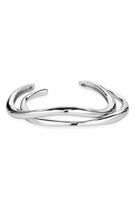 NORDSTROM RACK Demi-Fine 2-Pack Cuff Bracelets