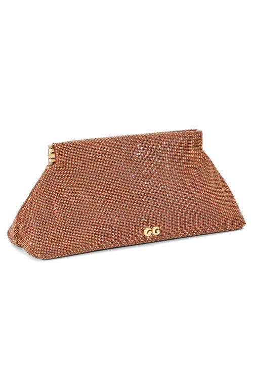 Cult Gaia Mini Lillia Woven Raffia Clutch