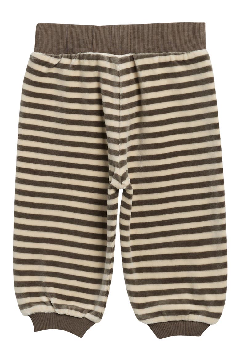 Kids' Velour Joggers, Alternate, color, SPRUCE