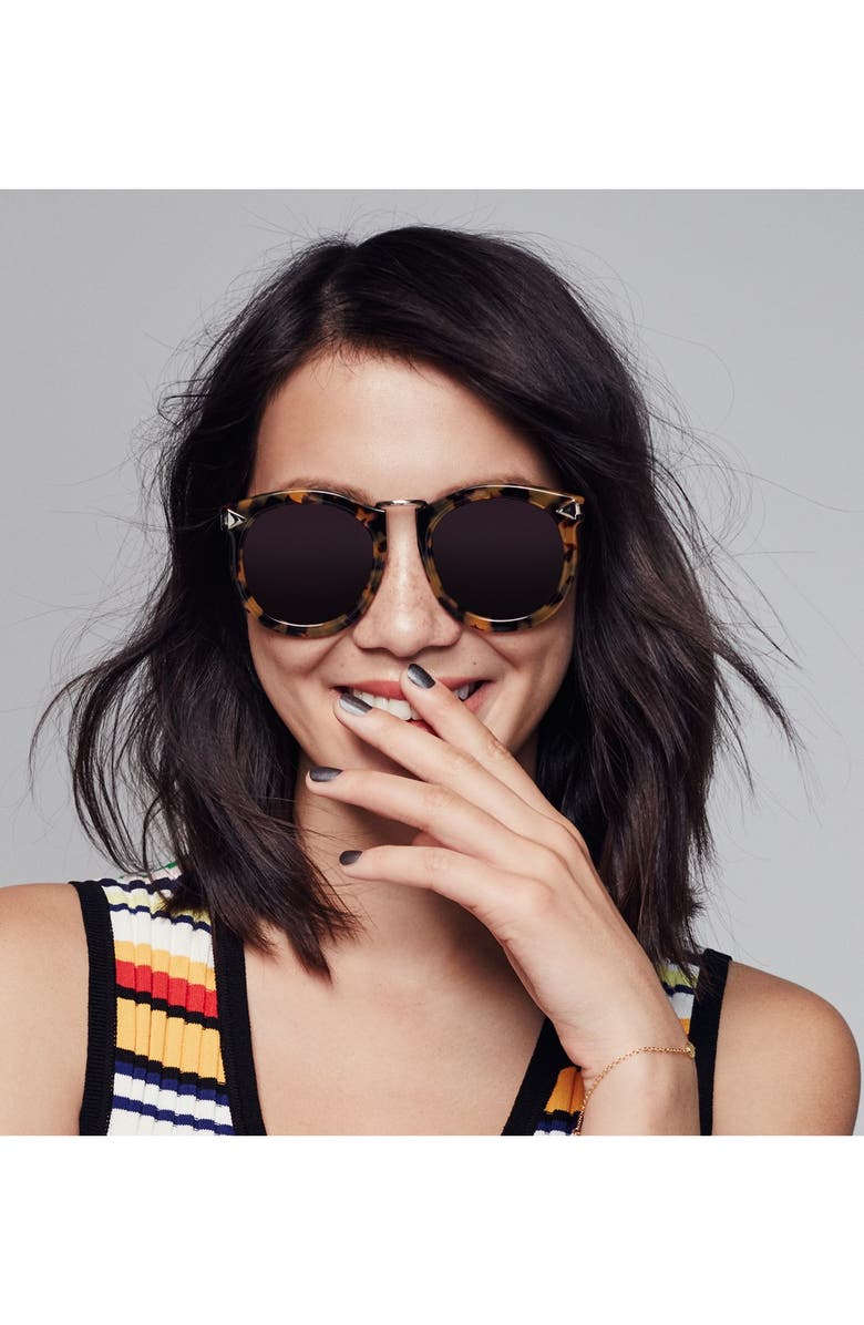 Karen Walker 'Super Lunar - Arrowed by Karen' 52mm Sunglasses, Alternate, color,