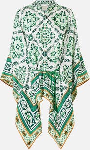 Camilla Button Through Scarf Blouse Corridor Of Calm