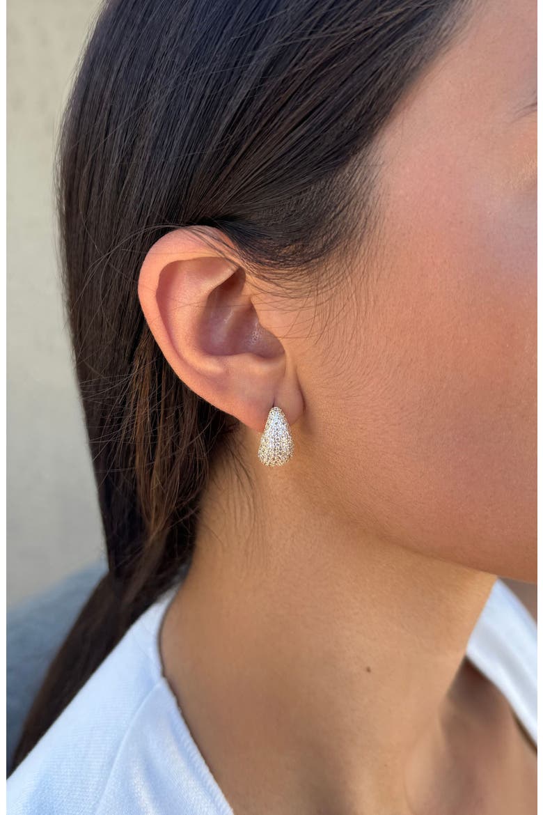 Set of 2 Drop Earrings, Alternate, color, GOLD
