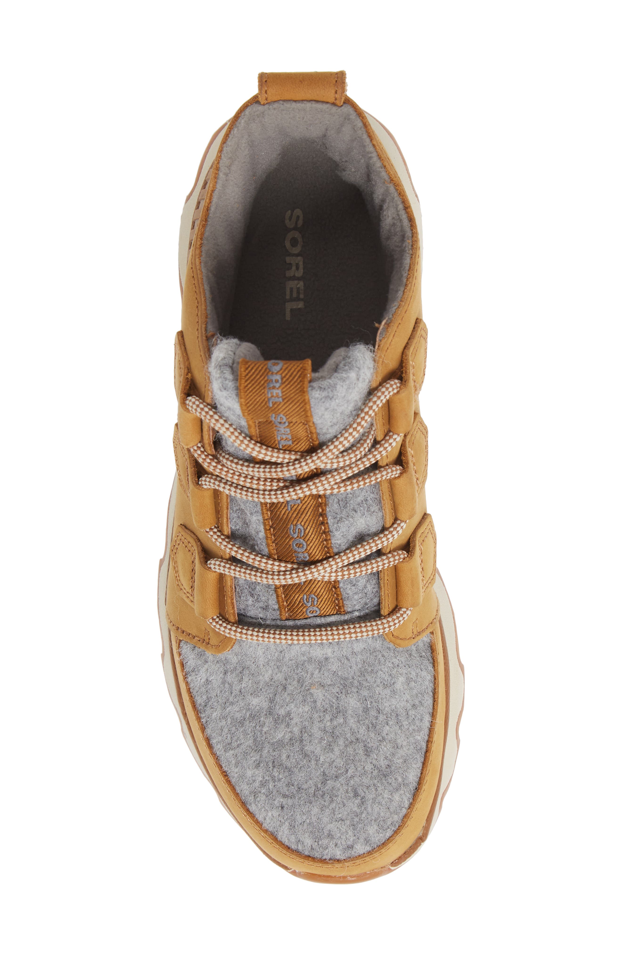 Kinetic Caribou Waterproof Hiking Boot, Alternate, color, CAMEL BROWN