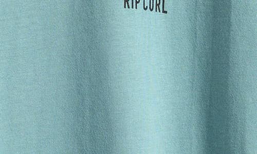 Rip Curl Kids' Search Icon Graphic T-shirt In Blue Lagoon