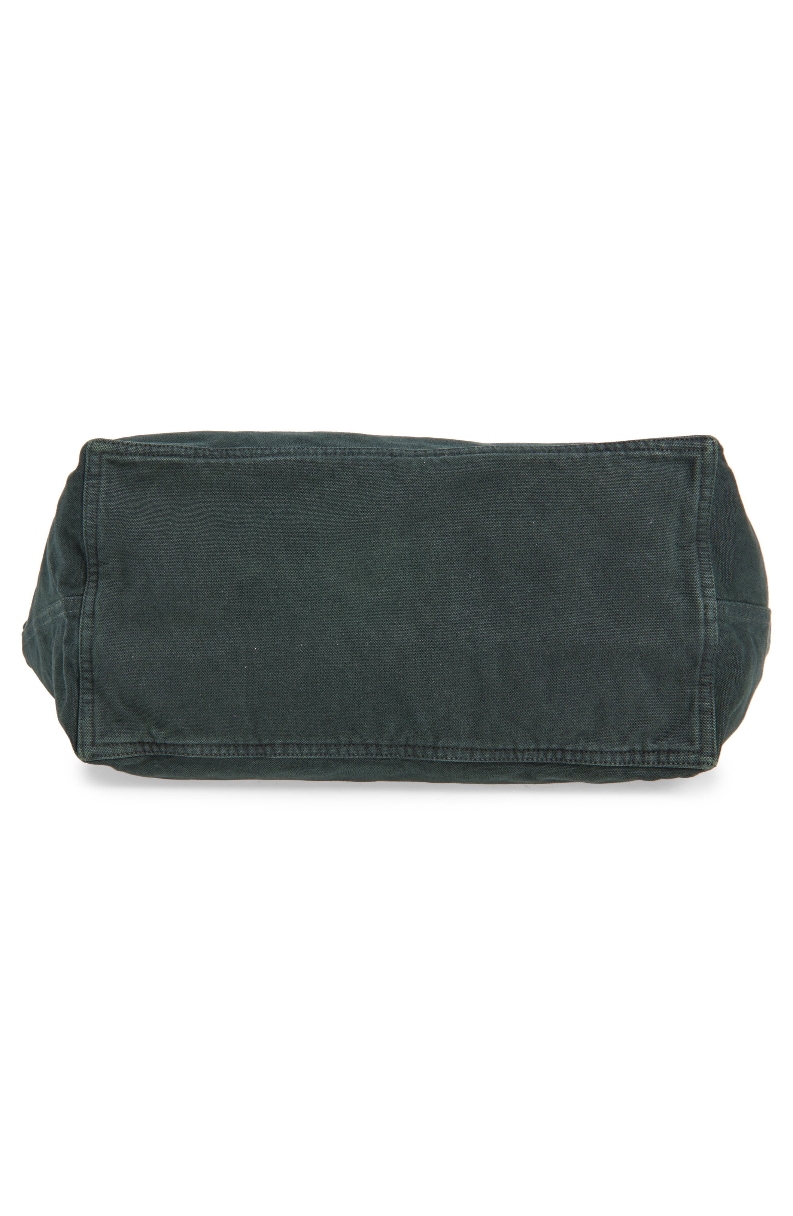 Martine Rose Bondage Canvas Tote, Alternate, color, Green