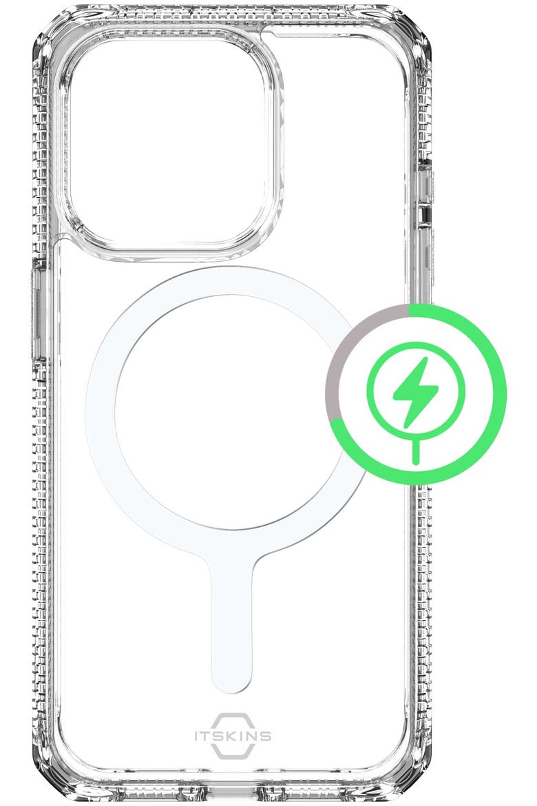 Hybrid_R Clear MagSafe Case for Apple iPhone 15 Pro Max, Main, color, Clear