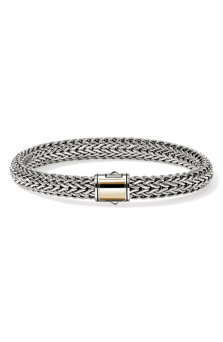 John Hardy Icon Bracelet, 7.5mm, Main, color, Silver And Gold