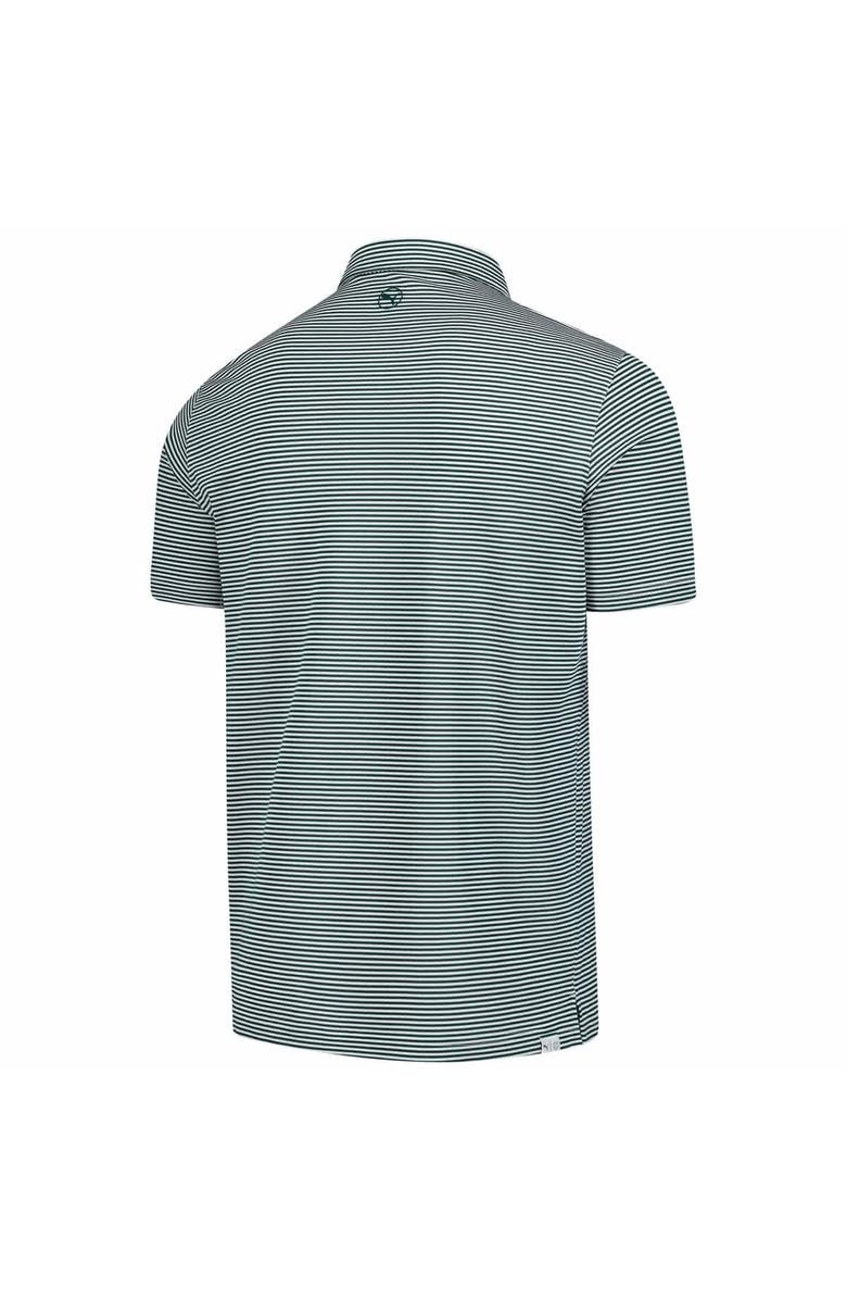 PUMA Men's Puma Hunter Green John Deere Classic Isle Pique Polo, Alternate, color,