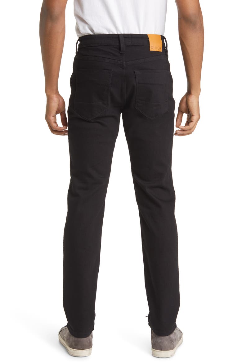 Performance Slim Fit Jeans, Alternate, color, BLACK