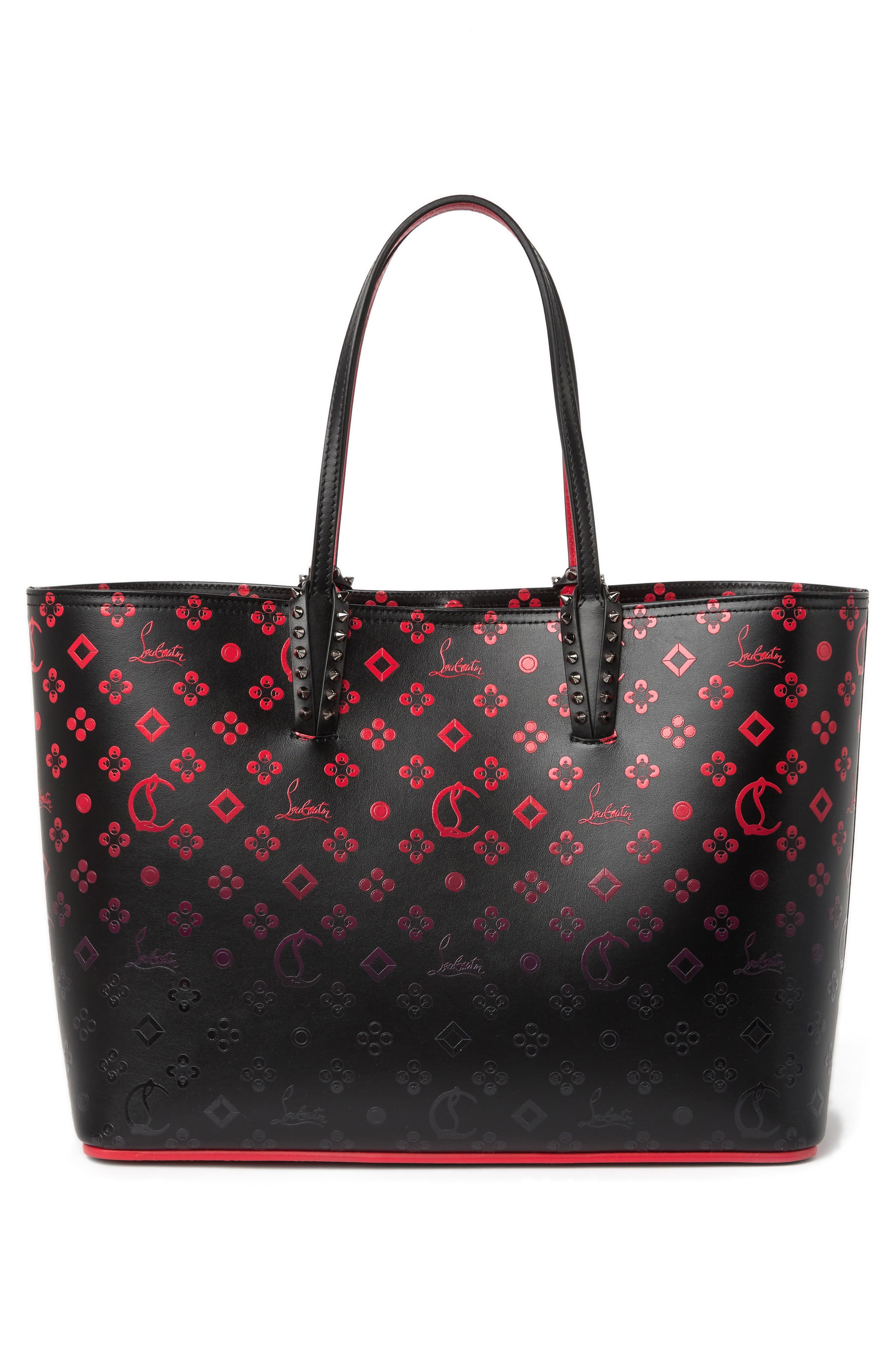Christian Louboutin Cabata Loubinthesky Leather Tote, Alternate, color, 