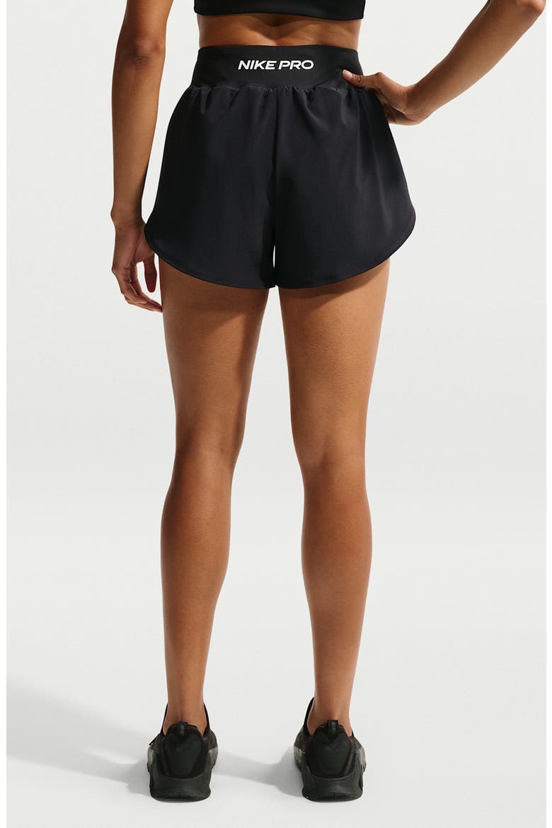 Performance Two-Layer Shorts, Alternate, color, BLACK/ WHITE