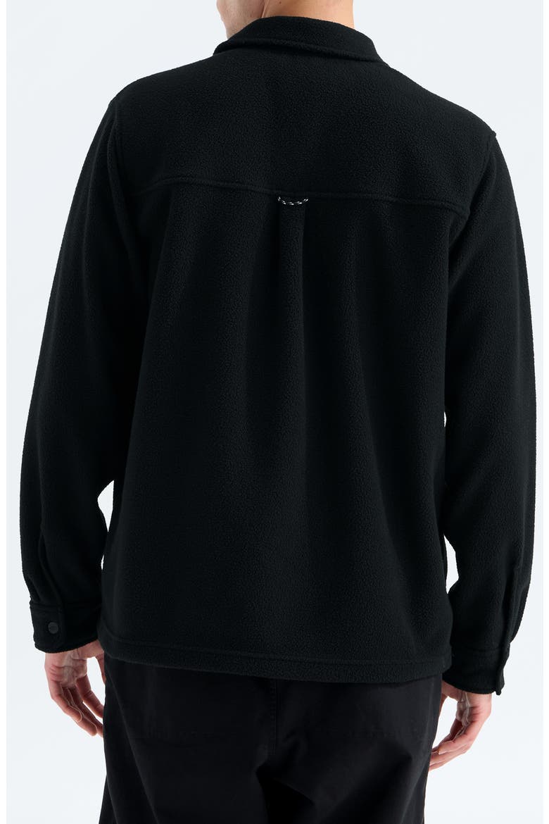 Open Range Fleece Shirt Jacket, Alternate, color, TNF BLACK