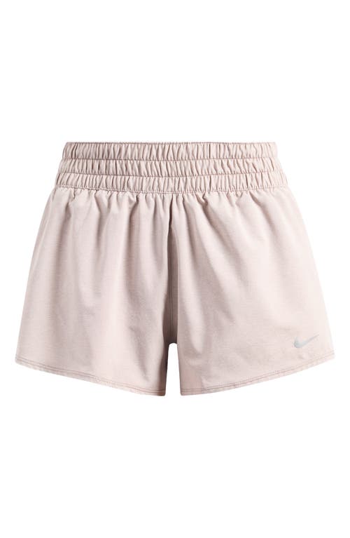 Nike Dri-fit Mid-rise 3-inch Brief-lined Shorts In Neutral