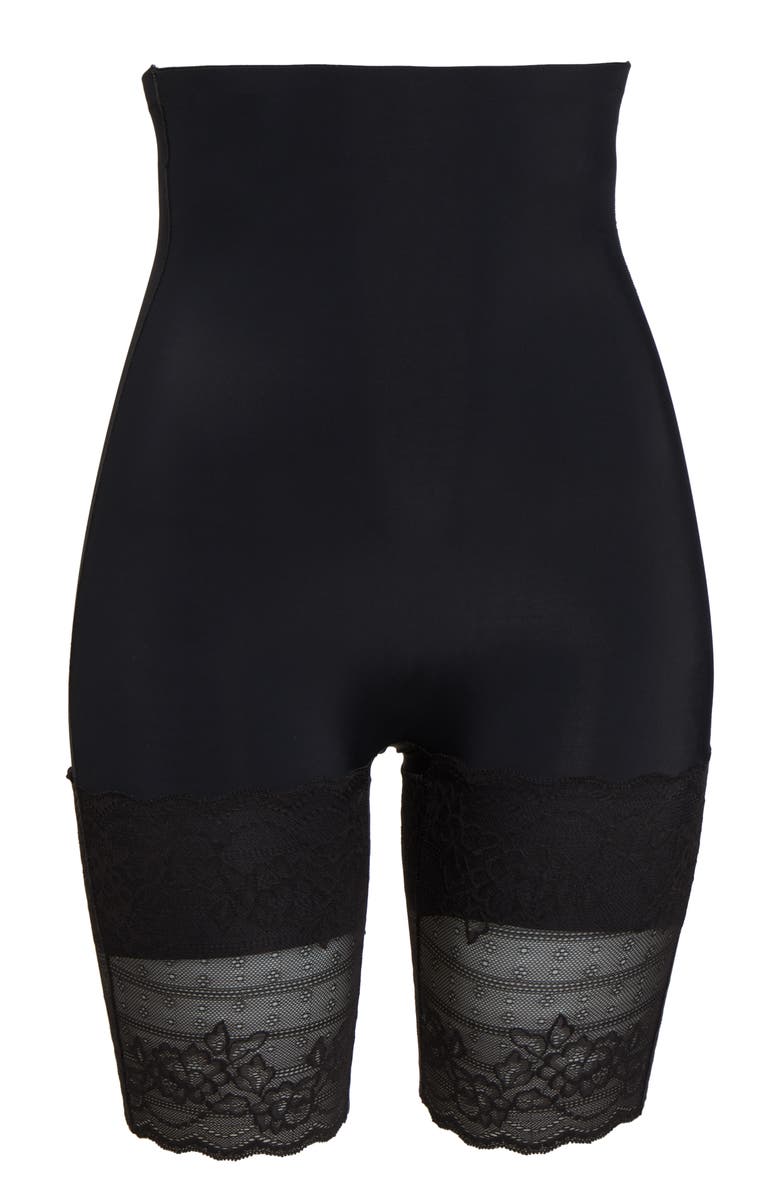 Natori Plush High Waist Shaping Shorts, Alternate, color,