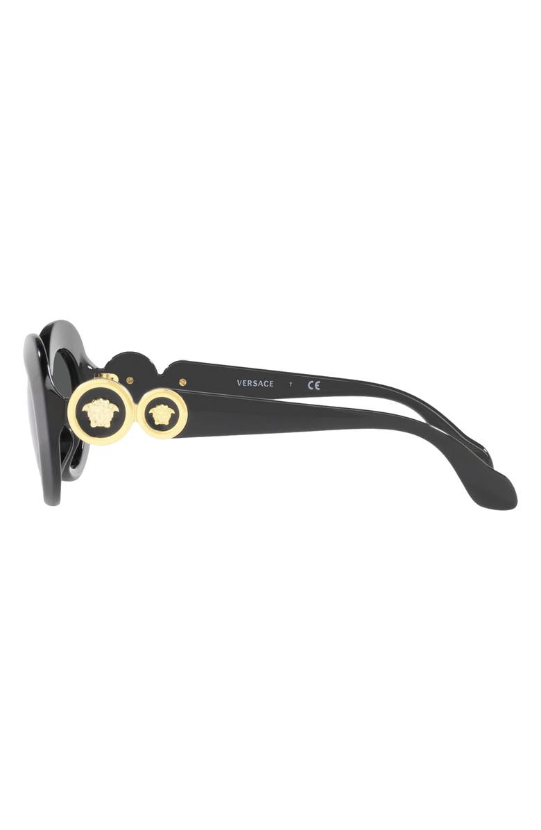 Versace Kids' 45mm Small Oval Sunglasses, Alternate, color, 