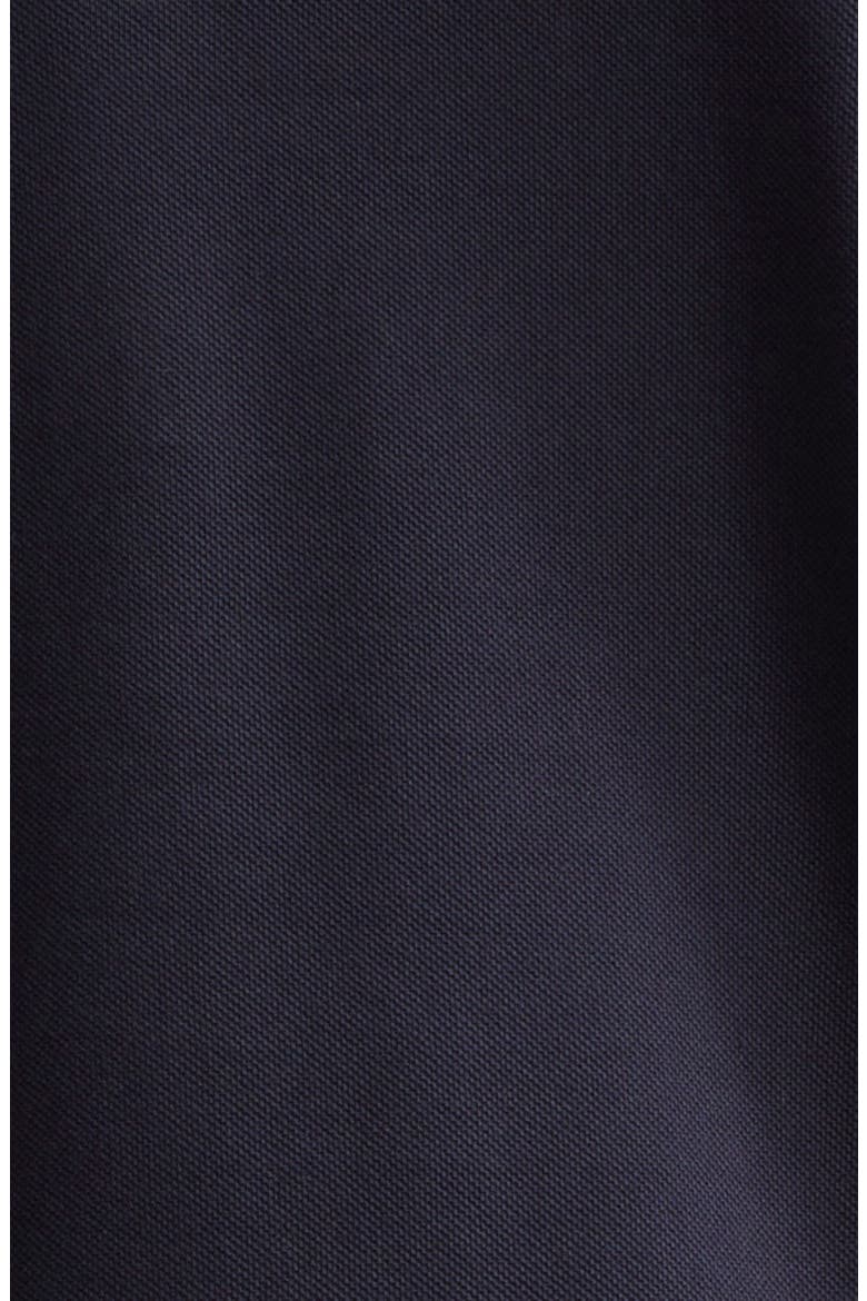 Tipped Cotton Piqué Polo, Alternate, color, BLUE/ BLUE