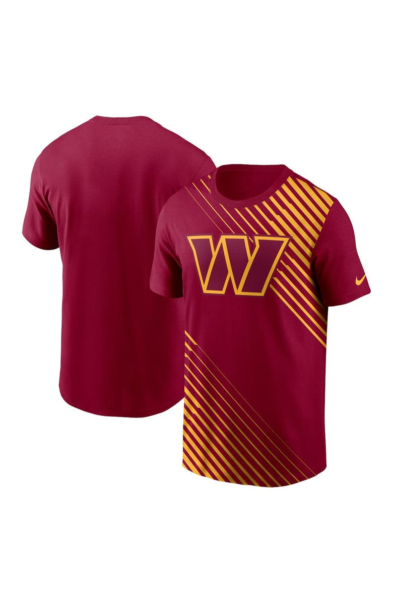 Nike Men's Nike Burgundy Washington Commanders Yard Line Fashion Asbury T-Shirt, Main, color, Burgundy