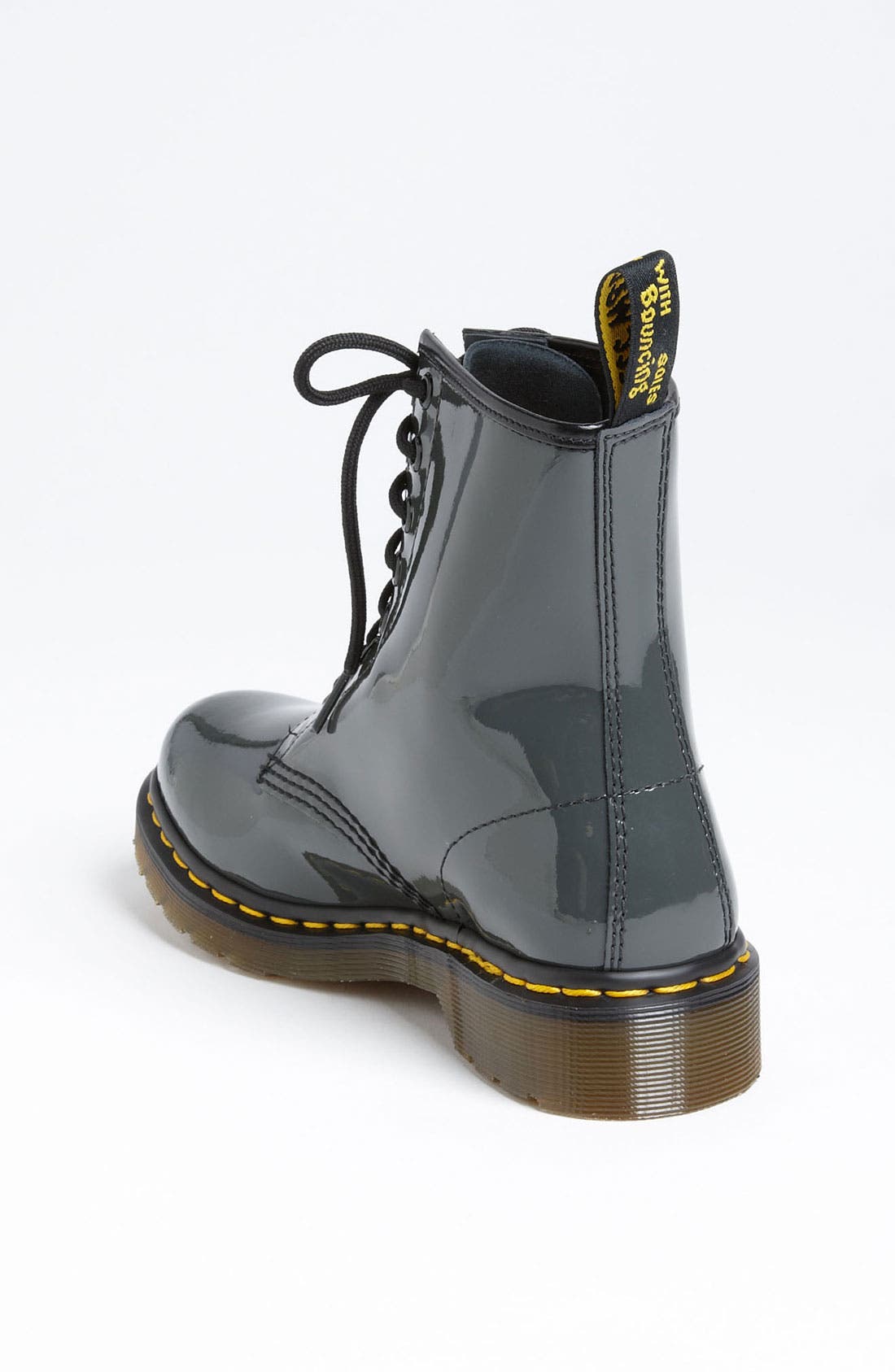 1460 W Boot, Alternate, color, GREY PATENT