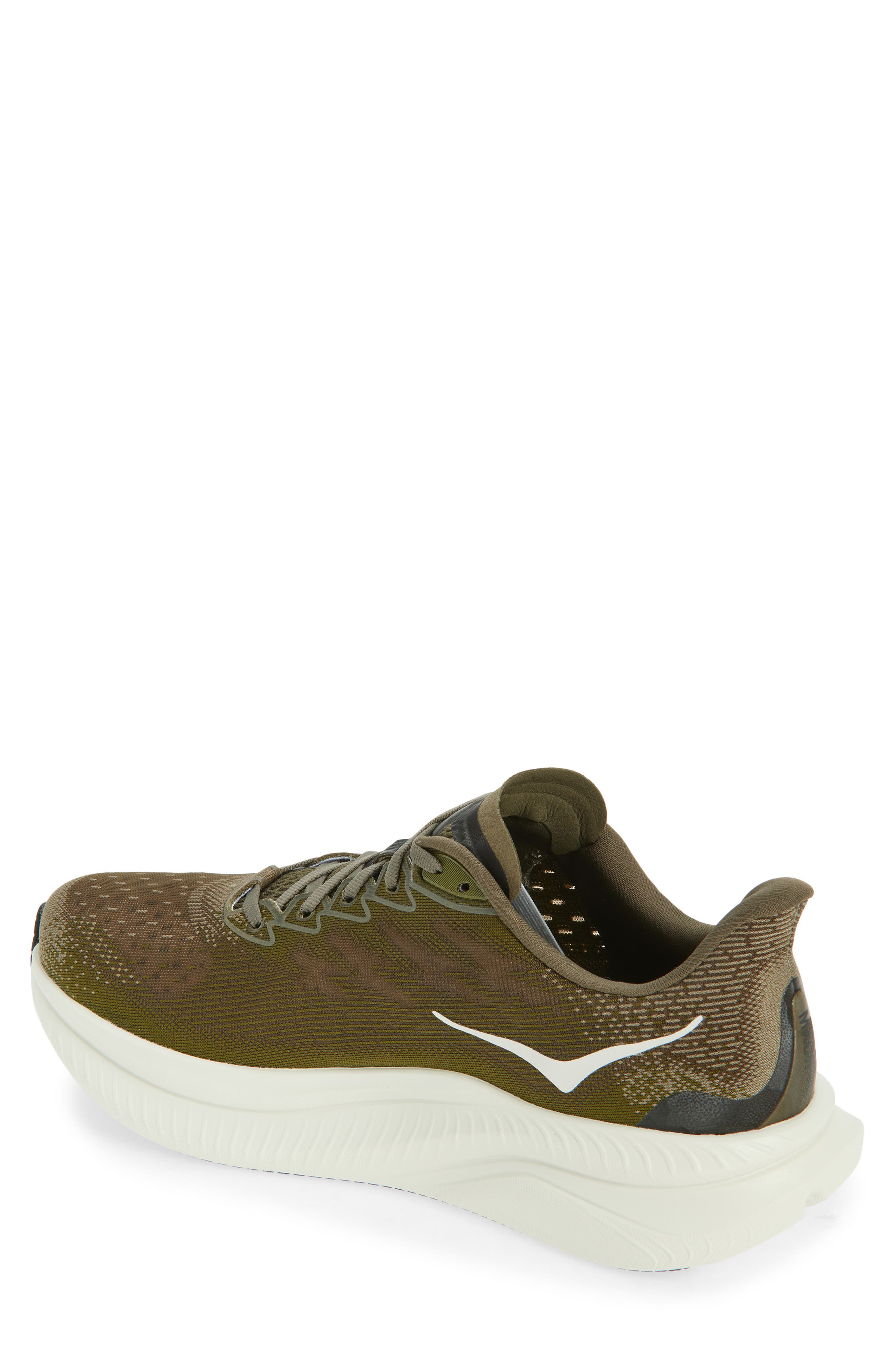 HOKA Mach 6 Running Shoe, Alternate, color, Antique Olive / Truffle Salt