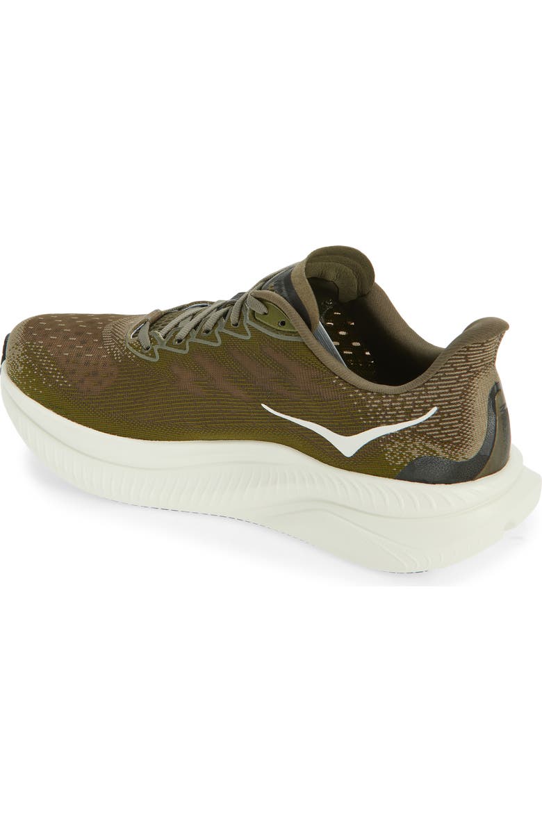 HOKA Mach 6 Running Shoe, Alternate, color, Antique Olive / Truffle Salt