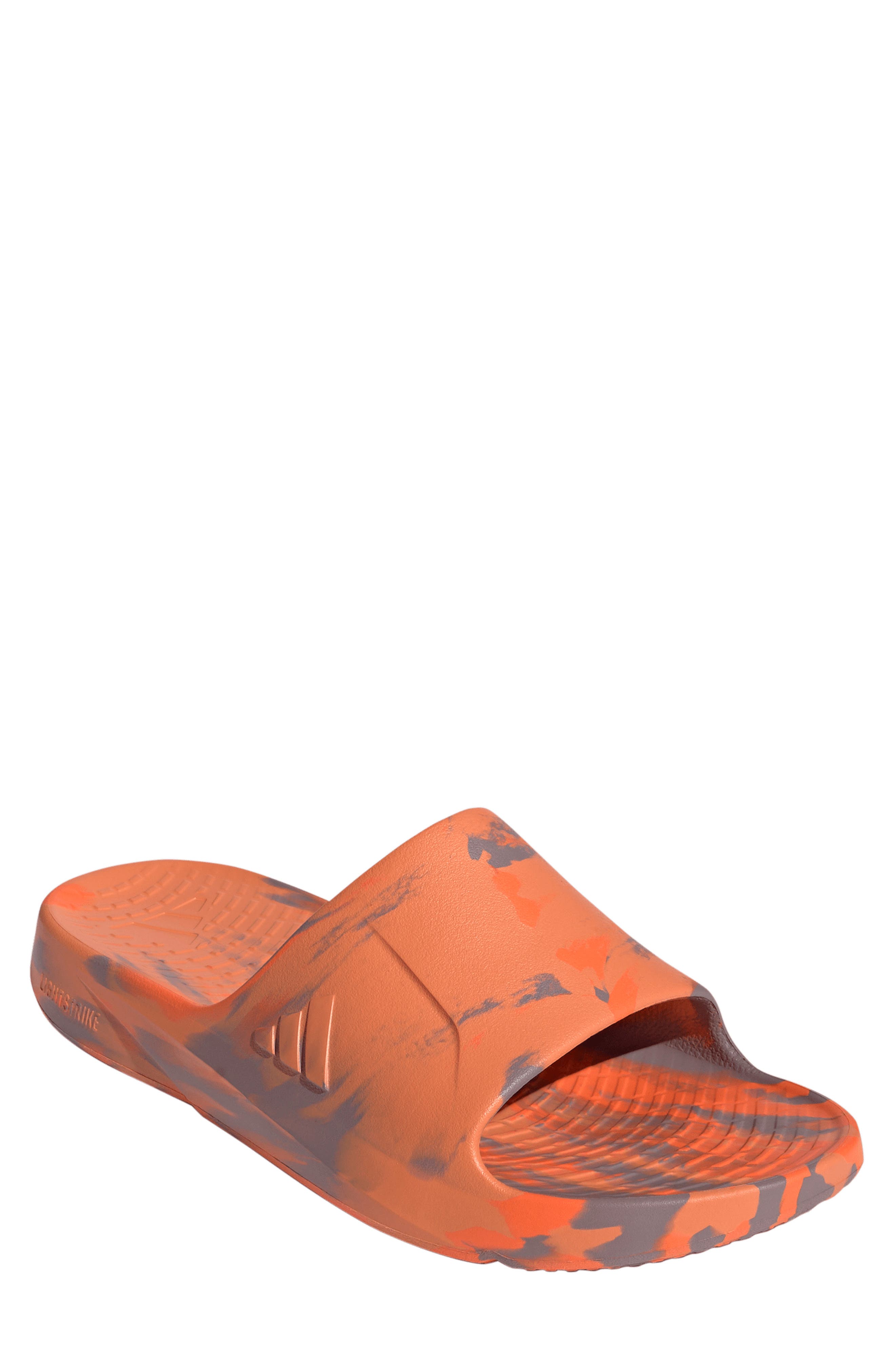adidas Lightshift Slide Sandal, Main, color, Orange/ Taupe Oxide/ Orange
