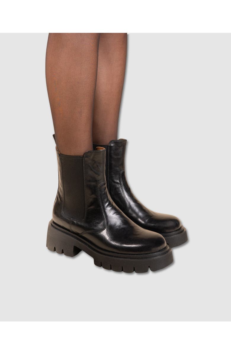 MI/MAI Arne Chunky Sole Ankle Boots, Alternate, color, Black