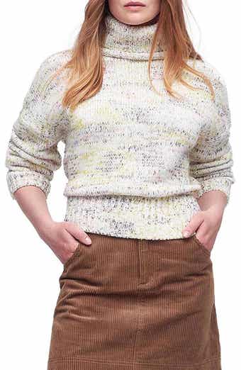 Barbour Berryman Marled Cotton Blend Turtleneck Sweater