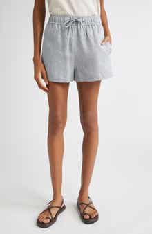 Reiss Willow Linen Blend Drawstring Shorts