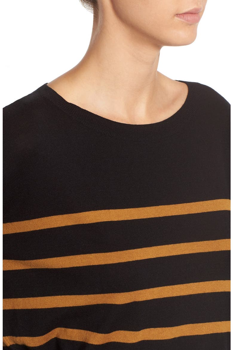 Stripe Pullover, Alternate, color, BLACK KALEE STRIPE