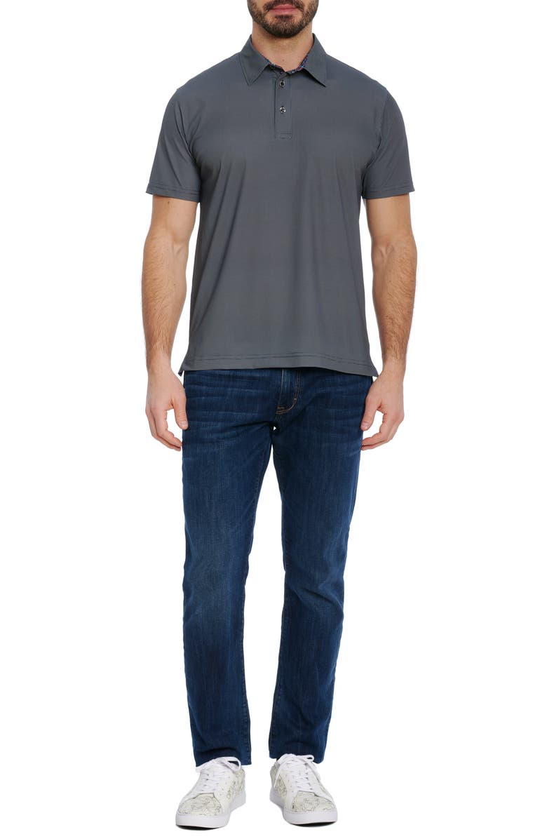 Robert Graham Burgon Short Sleeve Performance Polo, Alternate, color, 