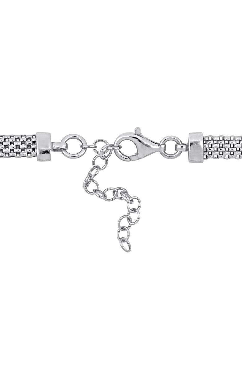 Julianna B. Cubic Zirconia Heart Necklace, Alternate, color,