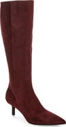 Open Edit Elara Pointed Toe Knee High Boot