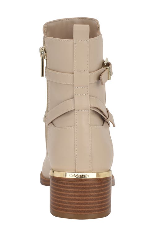 Calvin Klein Jansen Bootie In Brown
